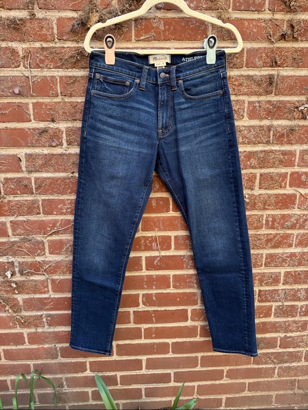 Madewell Men's Slim Dark Indigo Jeans